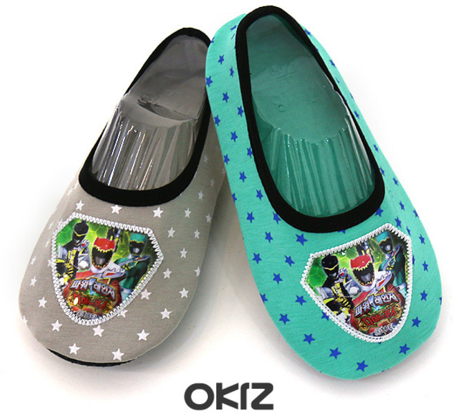 [I0934] 파워레인저 다이노포스 덧신 [스판] 유아 아동 언더웨어