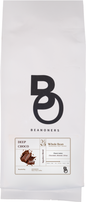 빈오너스 고소하고 산미없는 딥초코블랜딩 커피 원두, 1kg, 1개, 홀빈(분쇄안함)