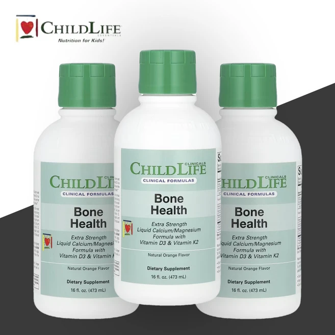 차일드라이프 본 헬스 Bone Health 액상 오렌지맛 473ml 3개 - 쿠팡