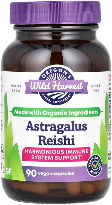 귀한영양제입니다 Oregon's Wild Harvest 황기 영지버섯 베지 캡슐 90정 곧 다나가요, 1개 - 쿠팡