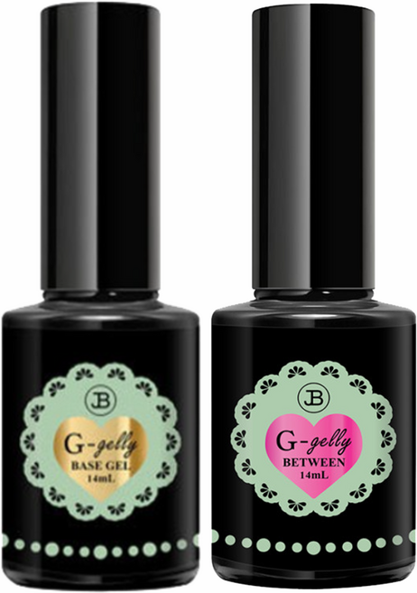 네일처방 지젤리 베이스 + 지젤리 비트윈 구성, 1, 14ml