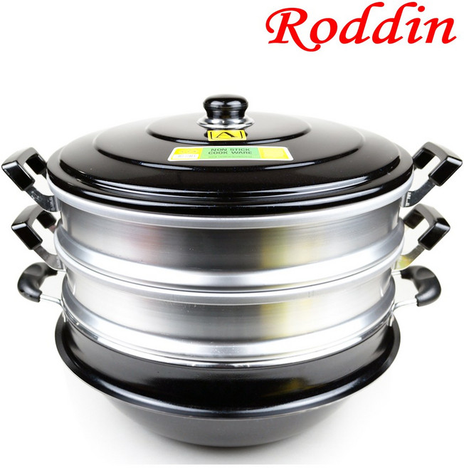 킹스타 3단 찜솥 가마솥 다기능솥 (36 38 40 42 46 48cm), 36cm, 1개