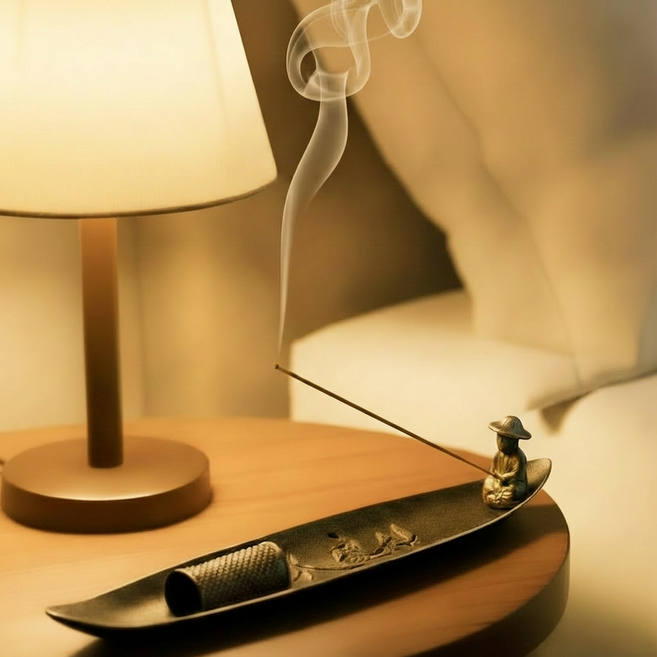 담하온 빈티지 오브제 고요한 어부의 휴식 인센스 홀더