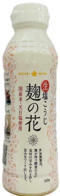 舞味本舖 鹽麴 塩麴 麴之花 HIKARI 日本鹽麴 調味醬 日本原裝, 1個, 350克麴之花鹽麴, 350g
