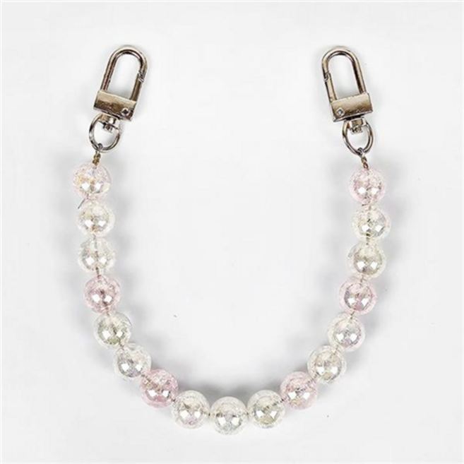 갤럭시 S21 울트라 플러스 진주 구슬 숏 스트랩 핸드폰 케이스