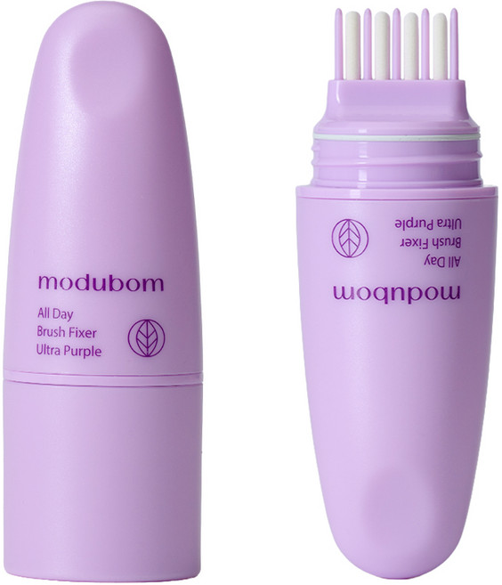 모두봄 올데이 브러시 헤어픽서 잔머리 고정 픽서 울트라 퍼플, 7ml, 1개