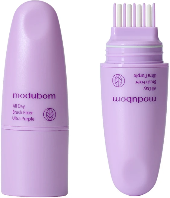 모두봄 올데이 브러시 헤어픽서 잔머리 고정 픽서 울트라 퍼플, 7ml, 1개 - 쿠팡