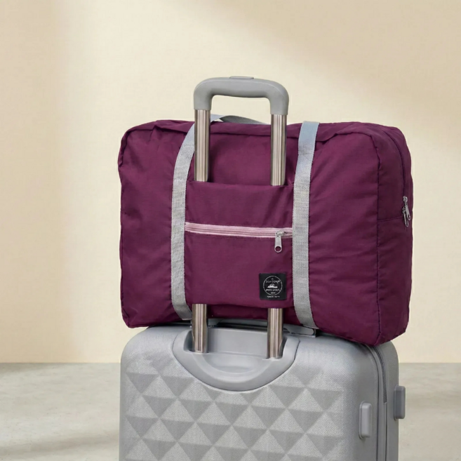 카엘론 대용량 캐리어 결합 보조가방 보스턴 트레블백