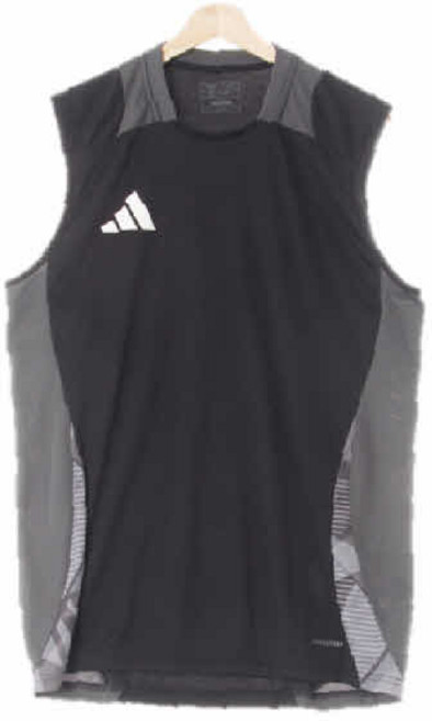 9279 ADlDAS 블랙 심볼로고기능성민소매티 [XL]