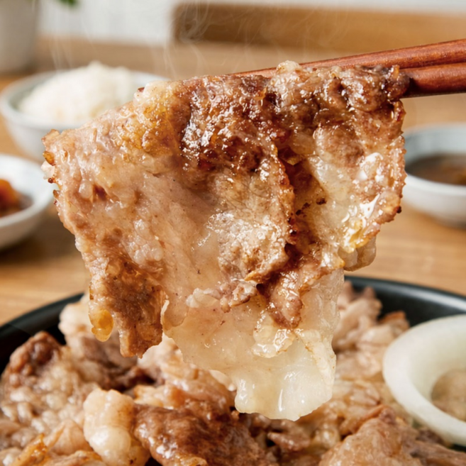 돌쇠네 대용량으로 먹기 좋은 고소한 소 차돌박이 1.2kg (5-6인분), 6개, 200g