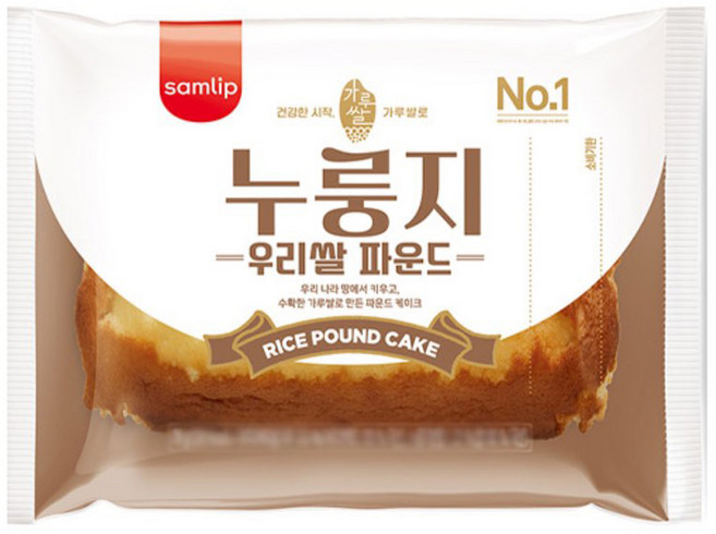 삼립 누룽지 우리쌀 파운드, 5개, 76g