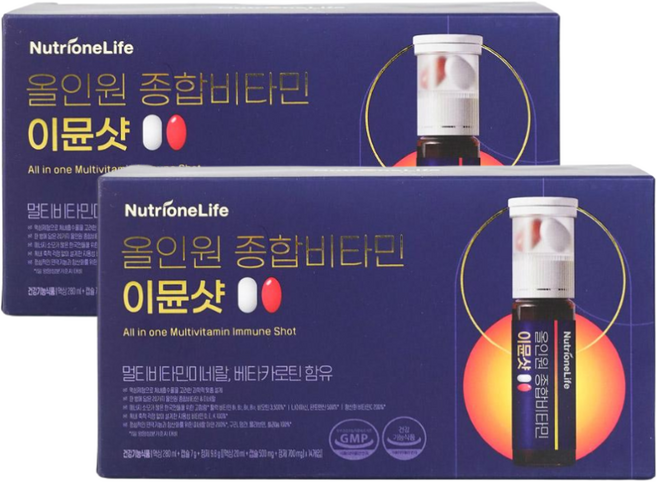 뉴트리원 올인원 종합비타민 이뮨샷 (총28개), 2개