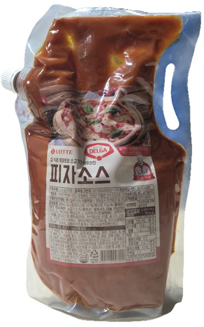 롯데 델가 피자소스 2kg, 1개