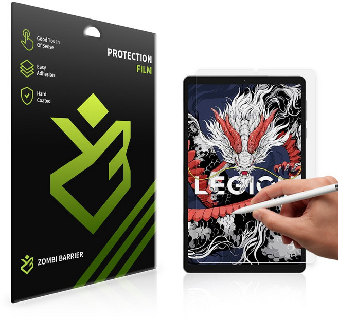 레노버 Y700 3세대 종이질감 저반사 액정보호필름, 소프트 종이질감 액정 보호필름