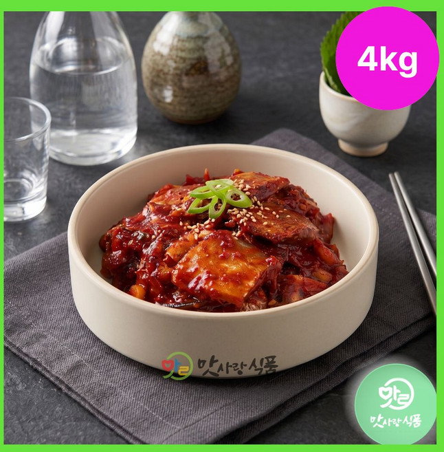 맛사랑식품 밴댕이젓, 1개, 4kg