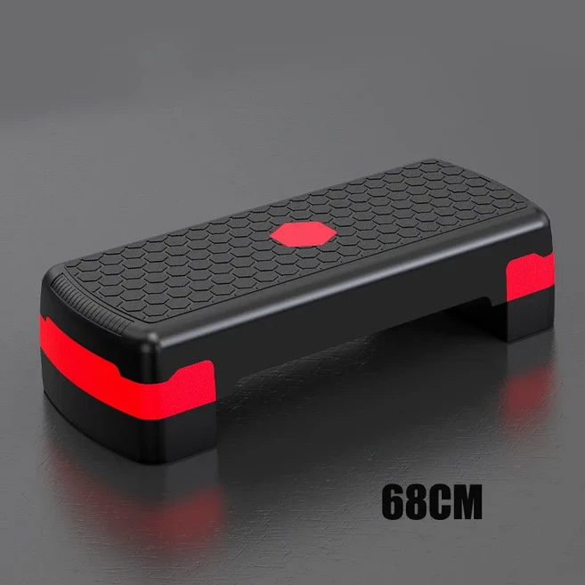 다기능 에어로빅 홈트 스텝퍼 조절식 바디 빌딩 미끄럼 방지 휴대용 장비, 03 68CM