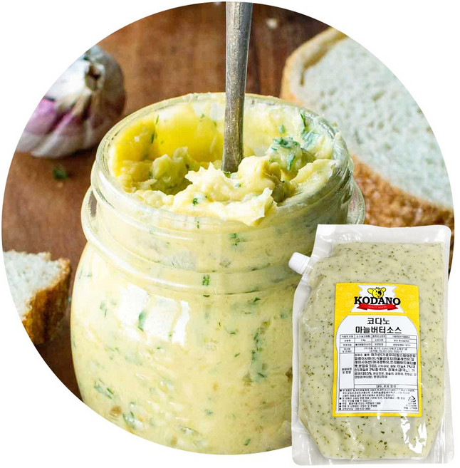 코다노 마늘버터소스 (2KG), 2kg, 1개