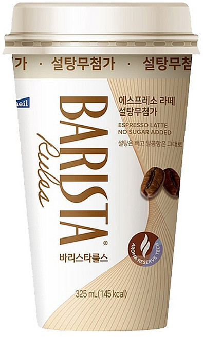 매일 바리스타룰스 에스프레소라떼 설탕무첨가, 7개, 325ml