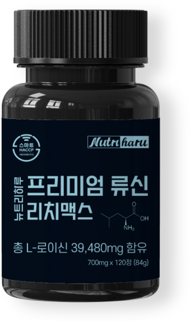 뉴트리하루 프리미엄 초고함량 류신 단백질 타블렛 노인 보충제, 120정, 1개