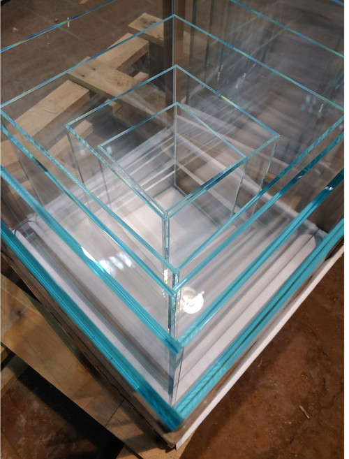 우드앤글라스 자반 올디아망 어항 45x30x32cm (6t), 투명, 1개
