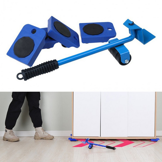 만능 지렛대 리프트 가구 무거운 운반 이동 바퀴C&amp;C, 단일옵션, 1개