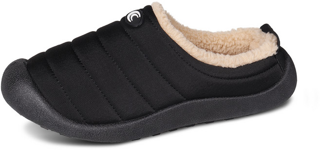 발캉스 남여공용 겨울 소프트 쿠션 논슬립 방한 패딩 털 슬리퍼 wt557