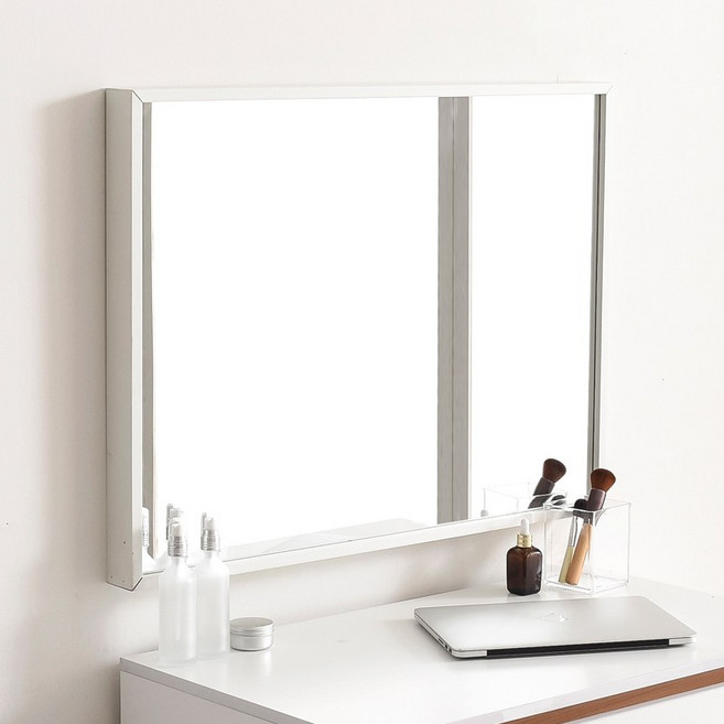 라샘 허니 600X800 벽거울 화장대거울 SHMR1721, 화이트