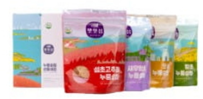 천사섬 신안 (맛잇섬)100% 국내산 누룽섬칩 4종 선물세트(오곡 함초 섬초고추장 새우땅콩) 각종 행사 답례품, 1세트, 80g