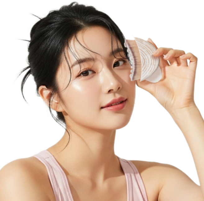 롤리롤리 컨투어 리프팅 브러쉬, 크림베이지, 1개