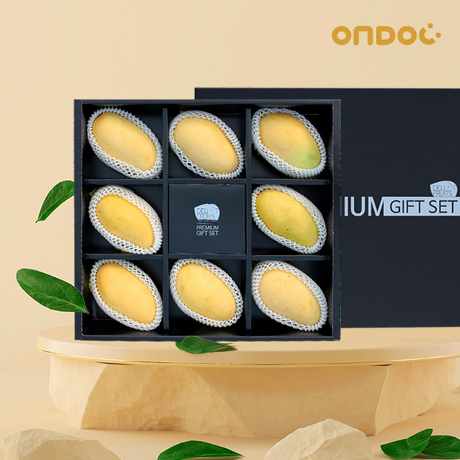 [온도씨]태국 남독마이 망고 프리미엄 선물세트 (총2.2kg내외8과), 단품