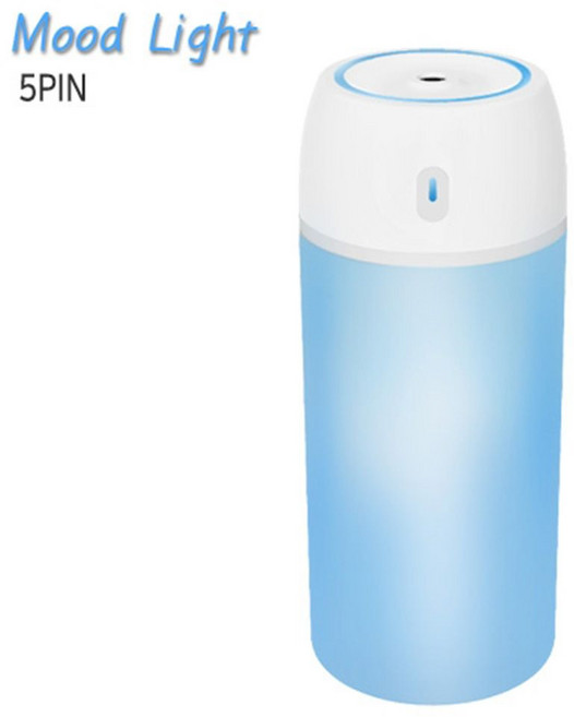 엑티몬 8가지 LED컬러 무드등 원터치 미니가습기G100, 단품