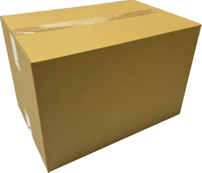 紙箱B浪 - 搬家收納、寄送包裹必備 堅固耐用、經濟實惠, 棕色, 1個