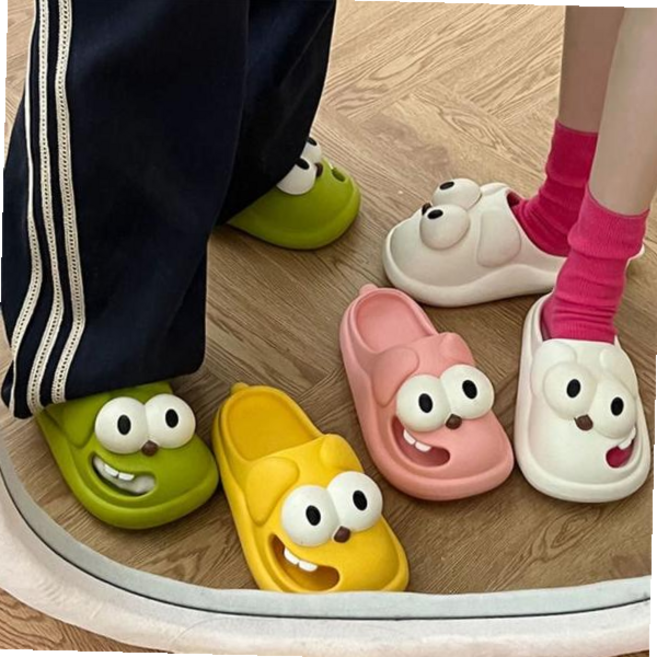 남여공용 강아지 슬리퍼 쿠션 무소음 EVA슬리퍼