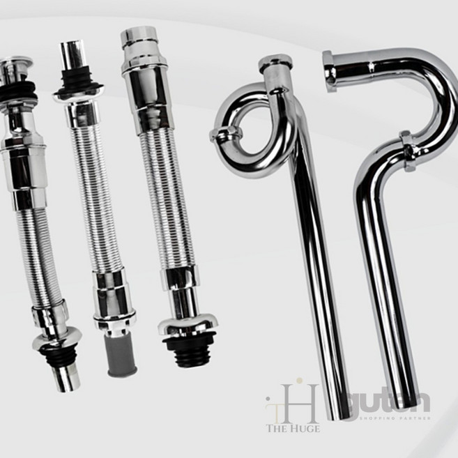 세면기 트랩 세면대트랩, I형(고무), 1개