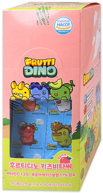 후르티디노 키즈비타씨 250정, 1개, 275g