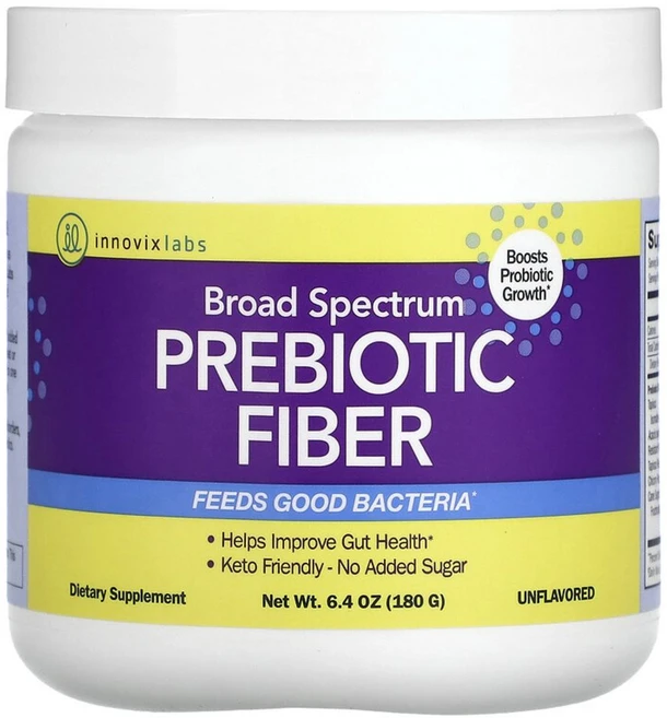 이노빅스랩스 브로드 스펙트럼 프리바이오틱 섬유소 무맛 180g(6.4oz) 케토 식단, 180g, 1개, 180g - 쿠팡