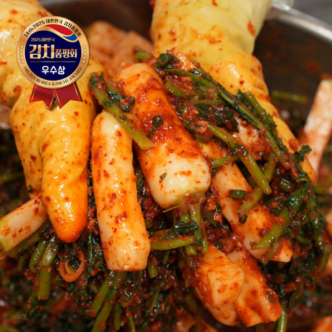 (김치품평회 우수상) 국내생산 당일제조 국내산 알타리 주안이네 총각김치, 2kg, 1개