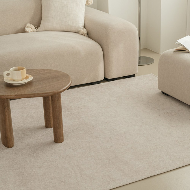 드리울 방수 워셔블 거실 러그