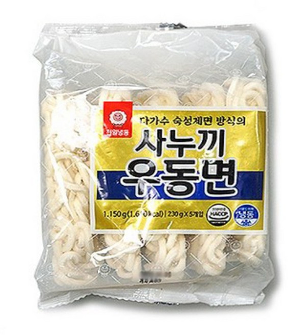 천일 사누끼 냉동 우동면 1.15kg x 3개