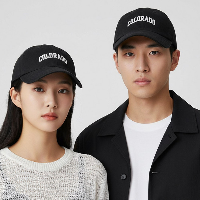 루타미 콜로라도 레터링 남여공용 볼캡