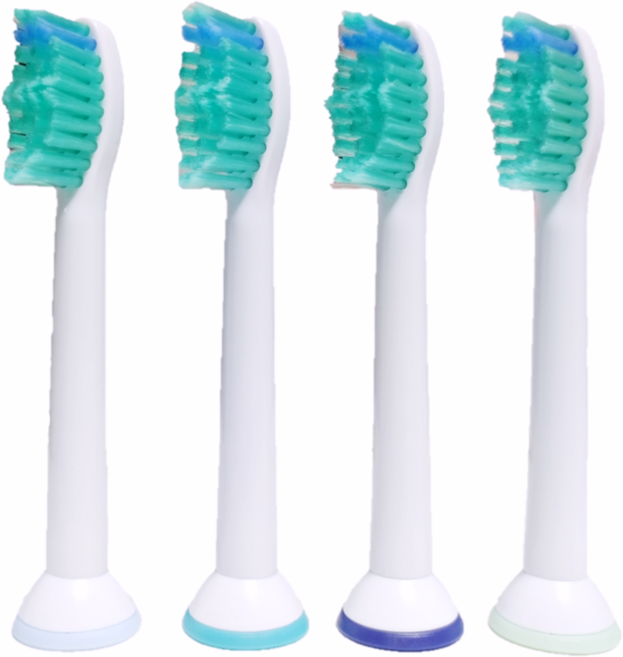 CG 전동칫솔모 필립스 HX6800 HX6801 HX6802 HX6803 HX6804 호환, 4개