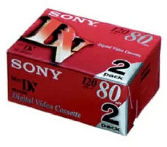 국내배송 소니 캠코더 Sony Mini DV 6mm 비디오 테이프 6미리 영상녹화용, 1개, 80분