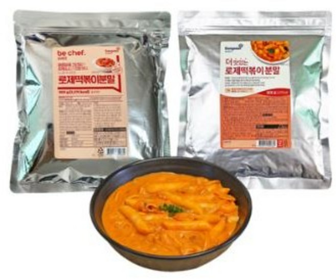 동원 로제떡볶이 분말 더맛있는, 500g, 2개