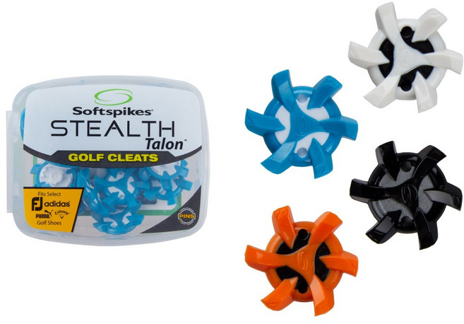 스텔스 골프화 스파이크 아디다스타입, 블루, 1개