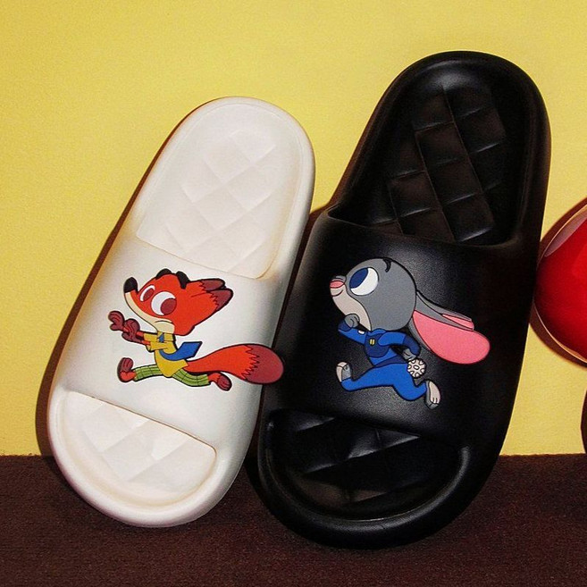 디즈니 주토피아 EVA 캐릭터 실내 슬리퍼 여름 거실화 학교 회사 병원 사무실 학생 실내화