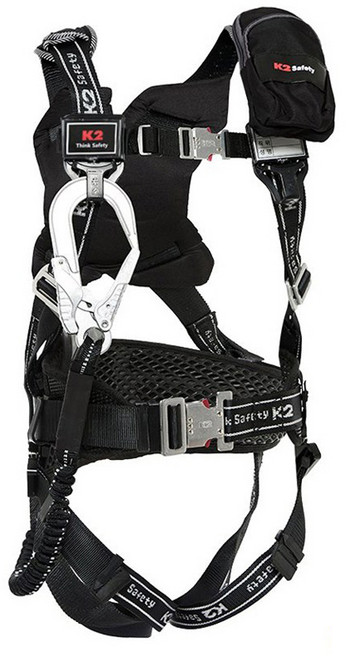 K2 세이프티 KB-9502 전체식 엘라싱글 안전벨트 생명줄 죔줄 건설용품 보호구 아이더 세이프티 양말, 1개, 단일