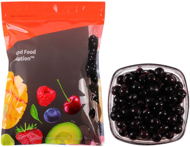 [딜라잇가든]냉동 블랙커런트(폴란드), 5개, 1kg