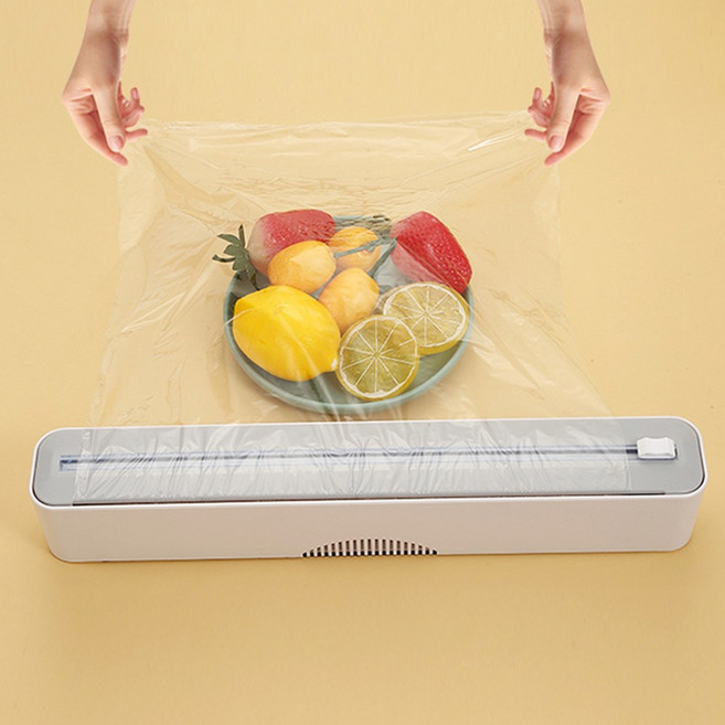 오드상회 업소용 랩핑기 랩 커팅기 랩커팅기, 1개, 화이트