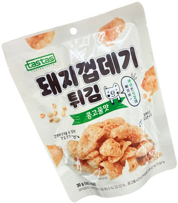 타스타스 돼지껍떼기 튀김 콩고물맛, 12개, 30g
