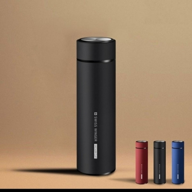 진공 텀블러 스텐 스테인레스 텀블러 보냉 보온병 500ml, 1개, 블루